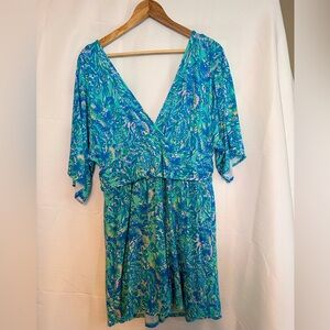 Lilly Pulitzer Parigi romper size XL